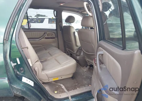 2002 Toyota Sequoia Limited V8 из США, поврежденный, VIN 5TDBT48A52S115956